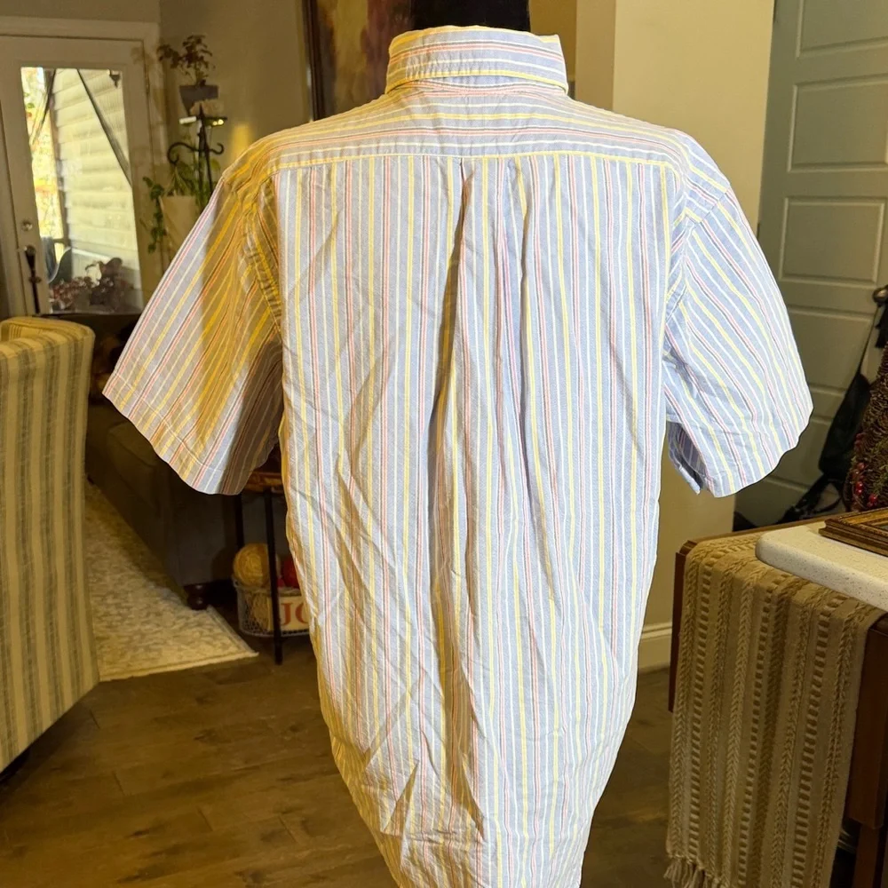 Polo by Ralph Lauren Men's Pastel Striped Shirt